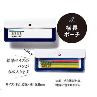 375 日本雜誌附錄 PEANUTS SNOOPY 史奴比史努比 皮革 透明 萬用包 收納包 化妝包 小物包 筆袋