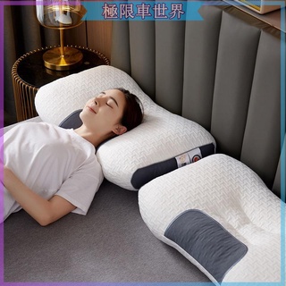 枕頭 飯店枕 助眠 記憶棉 記憶枕 乳膠枕 水洗枕 民宿專用枕全新2代SPA按摩枕高階抗菌防蟎3D分區護頸枕枕芯一對裝單