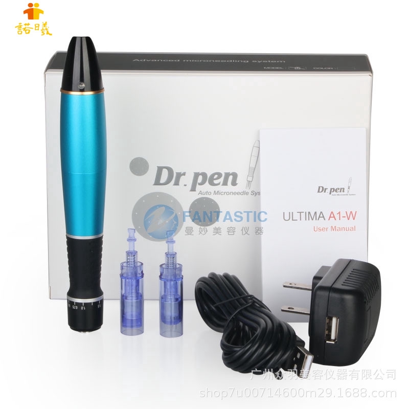 諾曦充電款電動微針Dermapen Dr Pen-A1W微針Derma筆可調 秘密微晶精華導入 駐顏粉底MTS皮膚管理儀