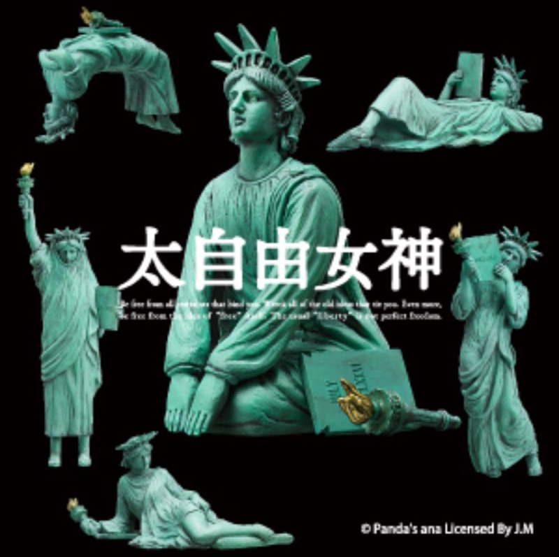 太自由女神扭蛋單售 蝦皮購物
