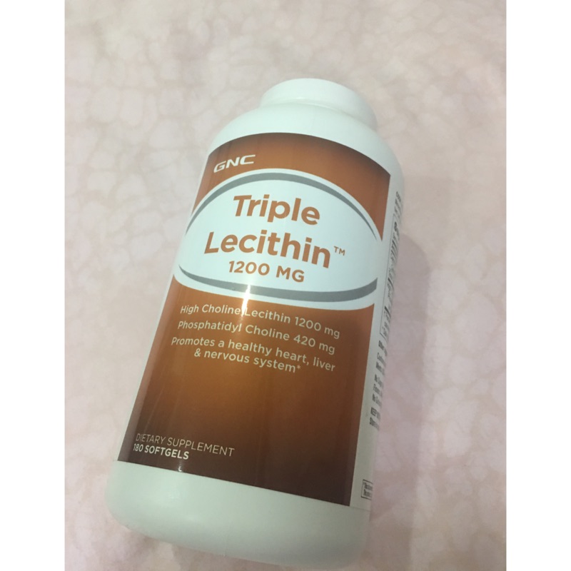 Gnc Triple Lecithin 卵磷脂