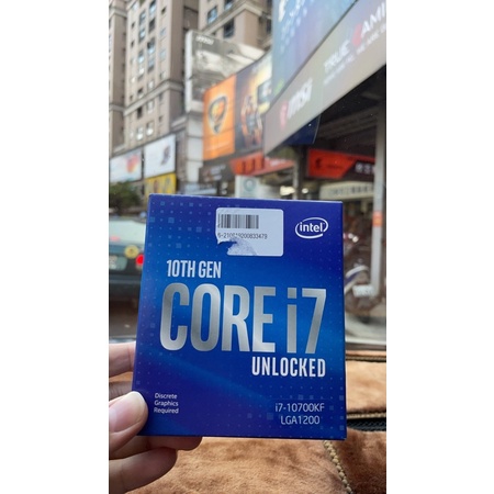 《限時降價》全新未拆 intel i7-10700KF 台灣聯強公司貨 10700kf 可好賣家 可面交