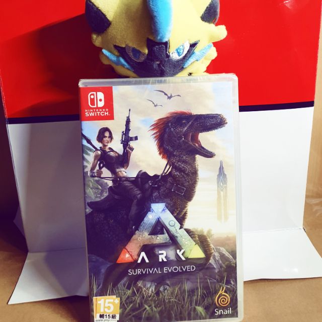 Switch 方舟生存進化中文英文版ns Ark Survival Evolved 恐龍採集狩獵全新未拆現貨 蝦皮購物