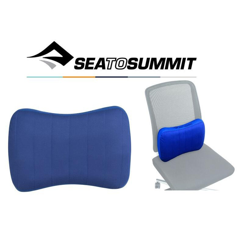 【野型嚴選】Sea To Summit Aeros Premium Lumbar 50D 舒適絨面充氣腰靠兩用枕