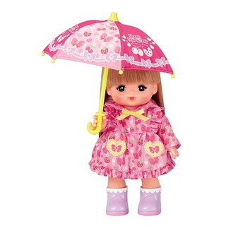 【現貨】日本 小美樂娃娃 小美樂衣著 粉紅色風衣雨傘組