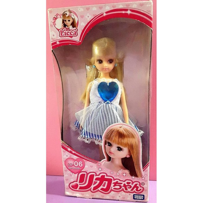 【Mika】莉卡娃娃 LD-06 藍寶石洋裝莉卡（盒損）Licca