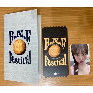 B.N.F Festival Official MD 演唱會 票卡 小卡 VIVIZ 銀河 EUNHA Gfriend
