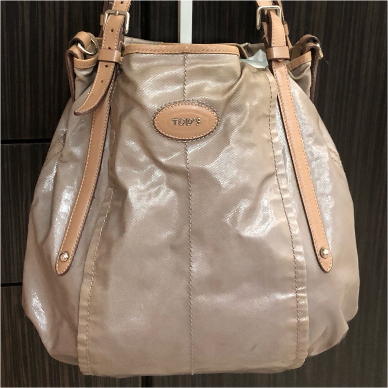 TOD’S G-Bag 藕色 二手非全新