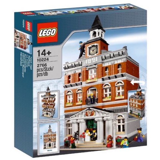 【台南 益童趣】LEGO 10224 創意系列 市政廳