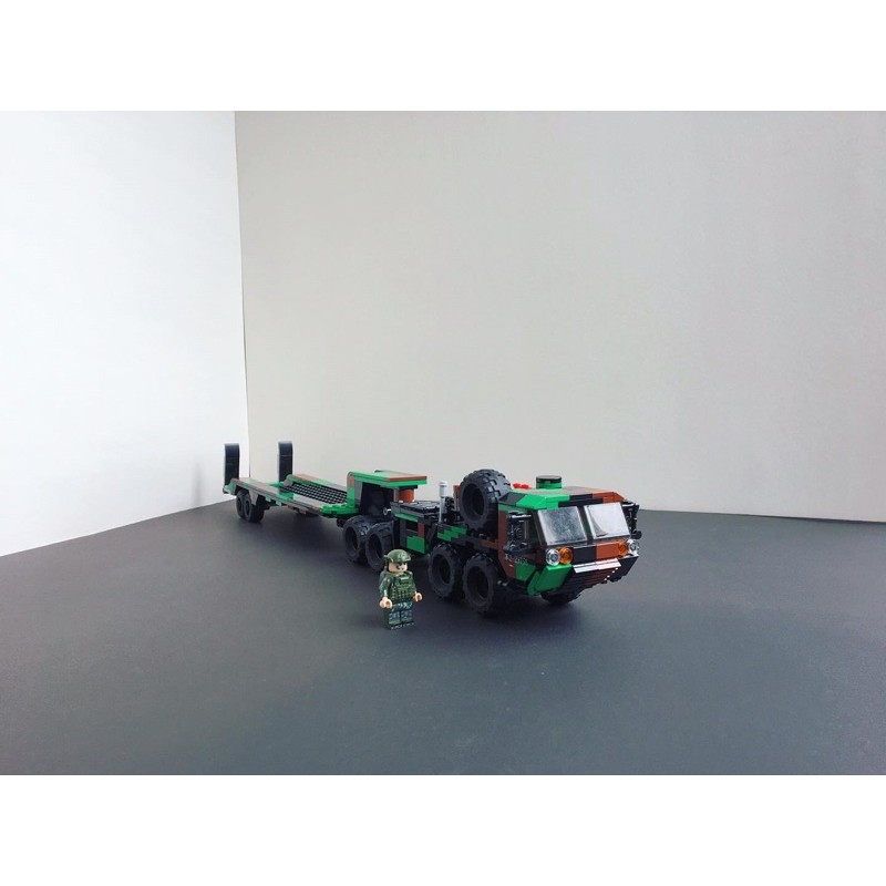 「客訂」Lego MOC 國軍 HEMTT M983 拖車