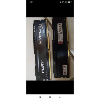 金士頓 HyperX FURY DDR4 記憶體 8g*2