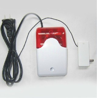 安防專家 無線聲光警報器 (防盜,警報,磁簧,紅外線,無線)可參考