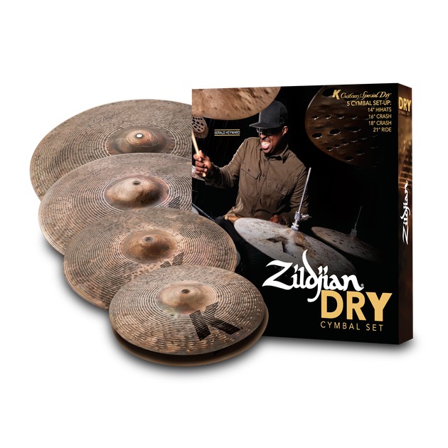 【鼓的樂器】Zildjian 銅鈸 KCSP4681｜K Custom Special Dry Cymbal Pack