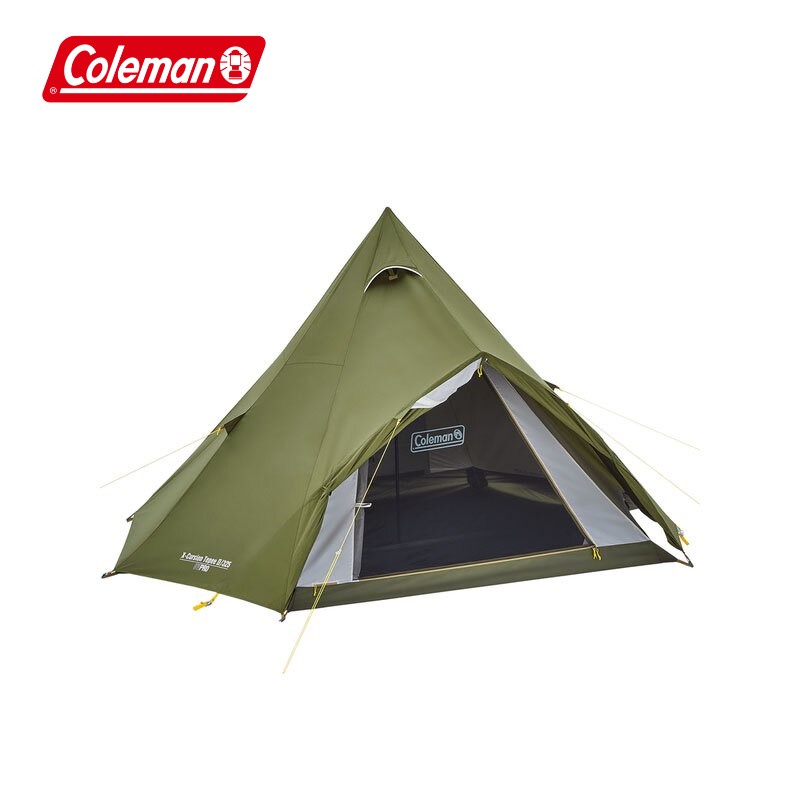 Coleman CM-38140 橄欖山印地安帳325 3-4人 露營帳篷 輕量可一人搭設 橄欖綠《台南悠活運動家》