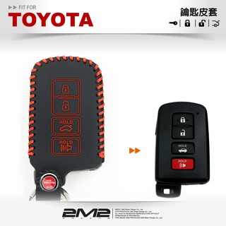 【2M2】TOYOTA ALTIS CAMRY 油電版 豐田汽車 智慧型鑰匙皮套 鑰匙皮套 鑰匙包