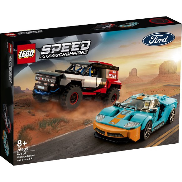 TB玩盒 樂高 LEGO 76905 福特GT歷史特仕版 &amp; Bronco R