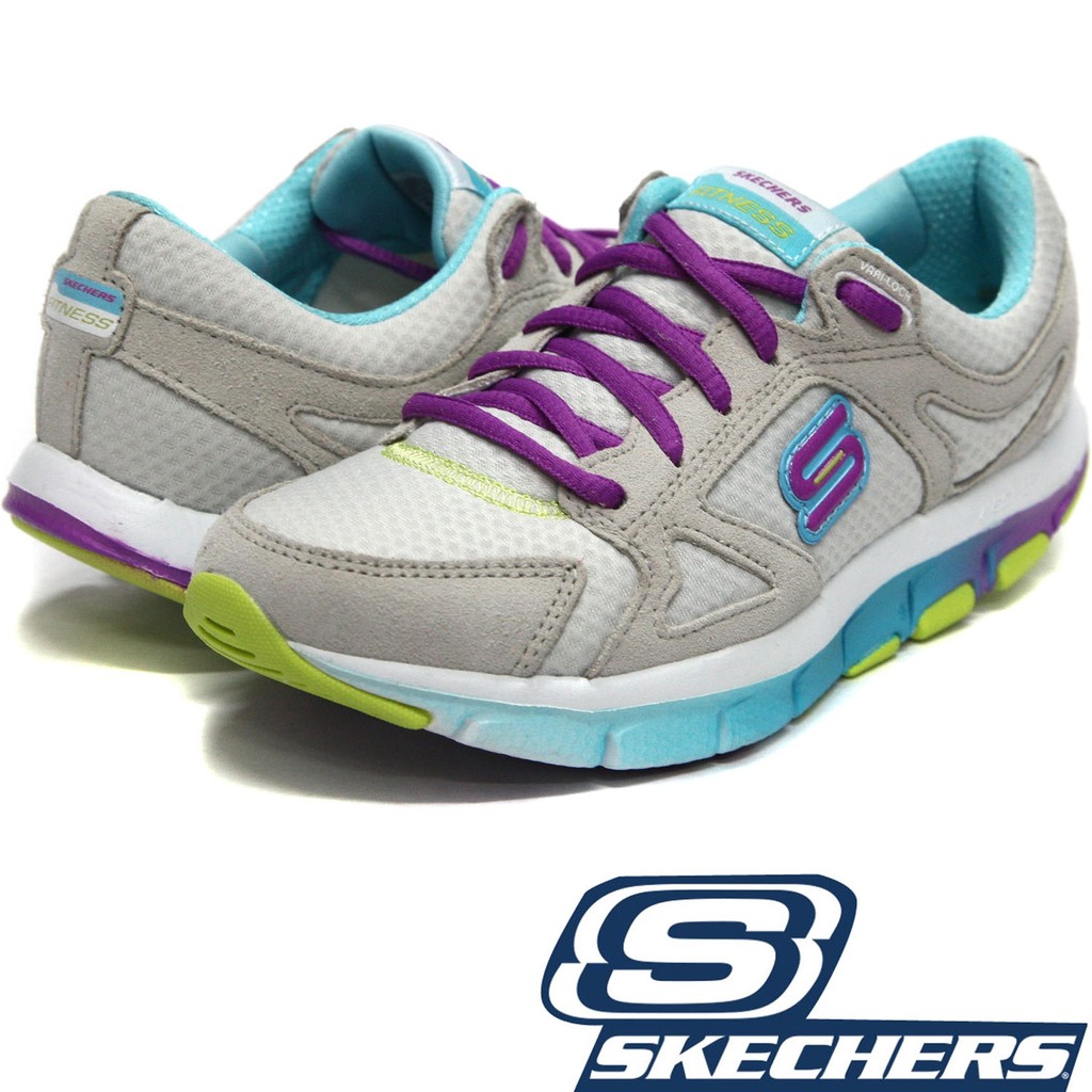 鞋大王SKECHERS 99999718GYMT 淺灰 輕量LIV運動鞋＃1399＃免運費＃313S