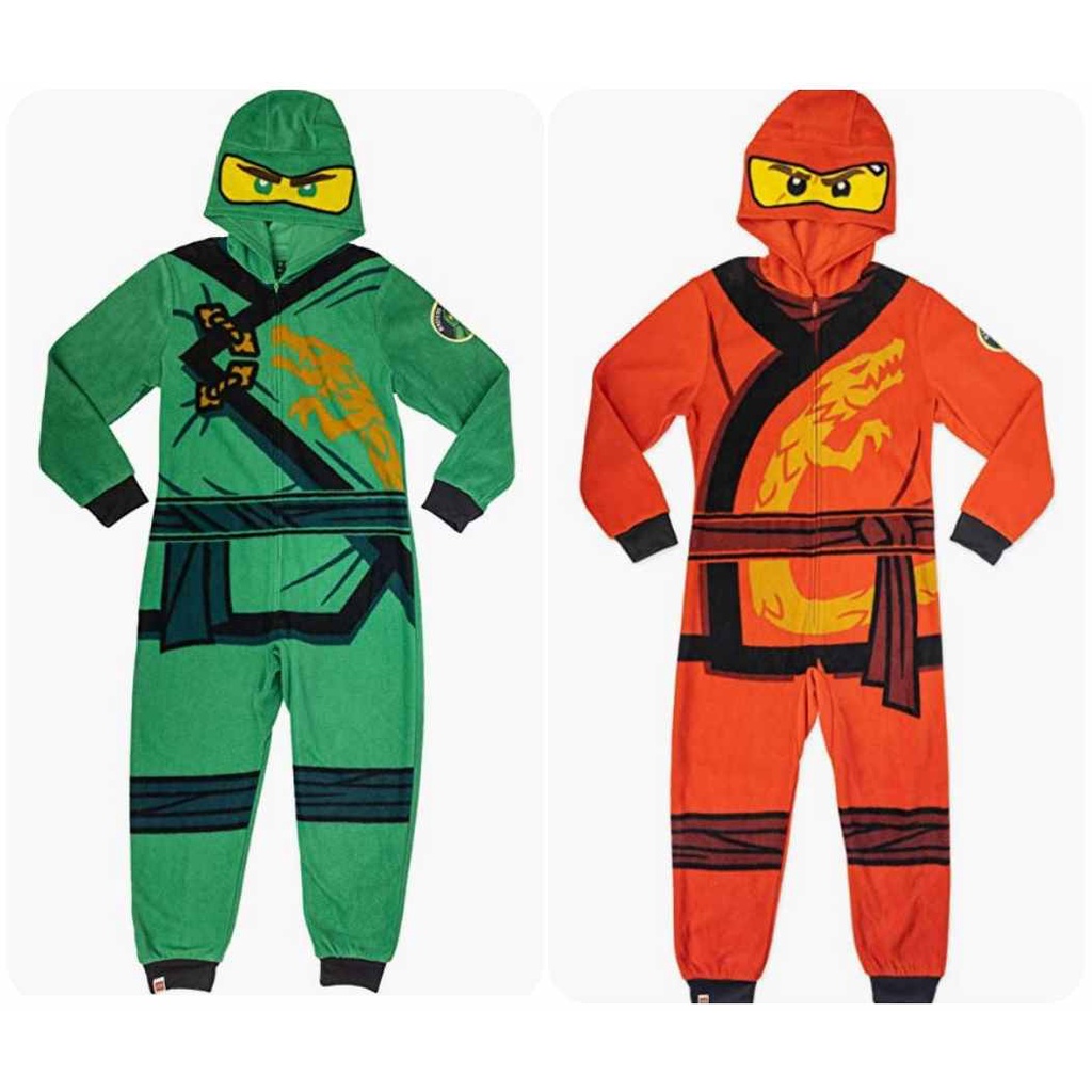 預購🚀空運🚀美國專櫃 LEGO 樂高 忍者 Ninjago 兒童 萬聖節 聖誕節 裝扮服 造型服 變裝 Kai 連身衣