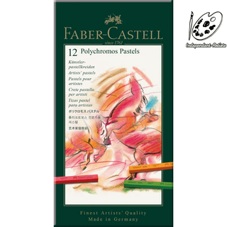 德國輝柏 FABER-CASTELL 專家級12色粉彩條 / 128512