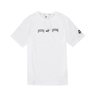 Nike 短袖 Air Tee 女款 白 反光 寬鬆 純棉 AIR字樣 夜光【ACS】 DD5432-100