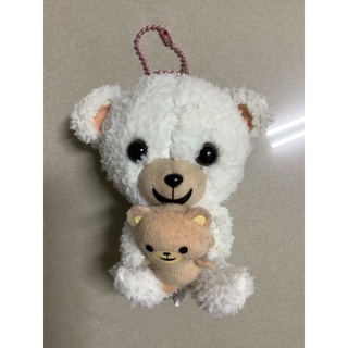 日本fafa熊寶貝抱小熊吊飾