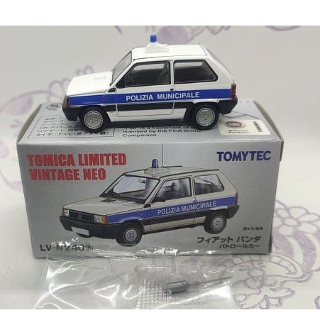 (現貨) Tomica 多美 Tomytec LV-240a Fiat Panda 警察車