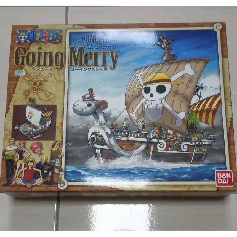 全新現貨 代理版  BANDAI 海賊王 ONE PIECE 偉大的船艦 海賊船 黃金梅利號 附草帽海賊團人偶
