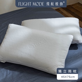 【飛航模飾】萊賽爾天絲舒眠枕 55顆獨立筒 彈簧枕 防蟎抗菌 可水洗