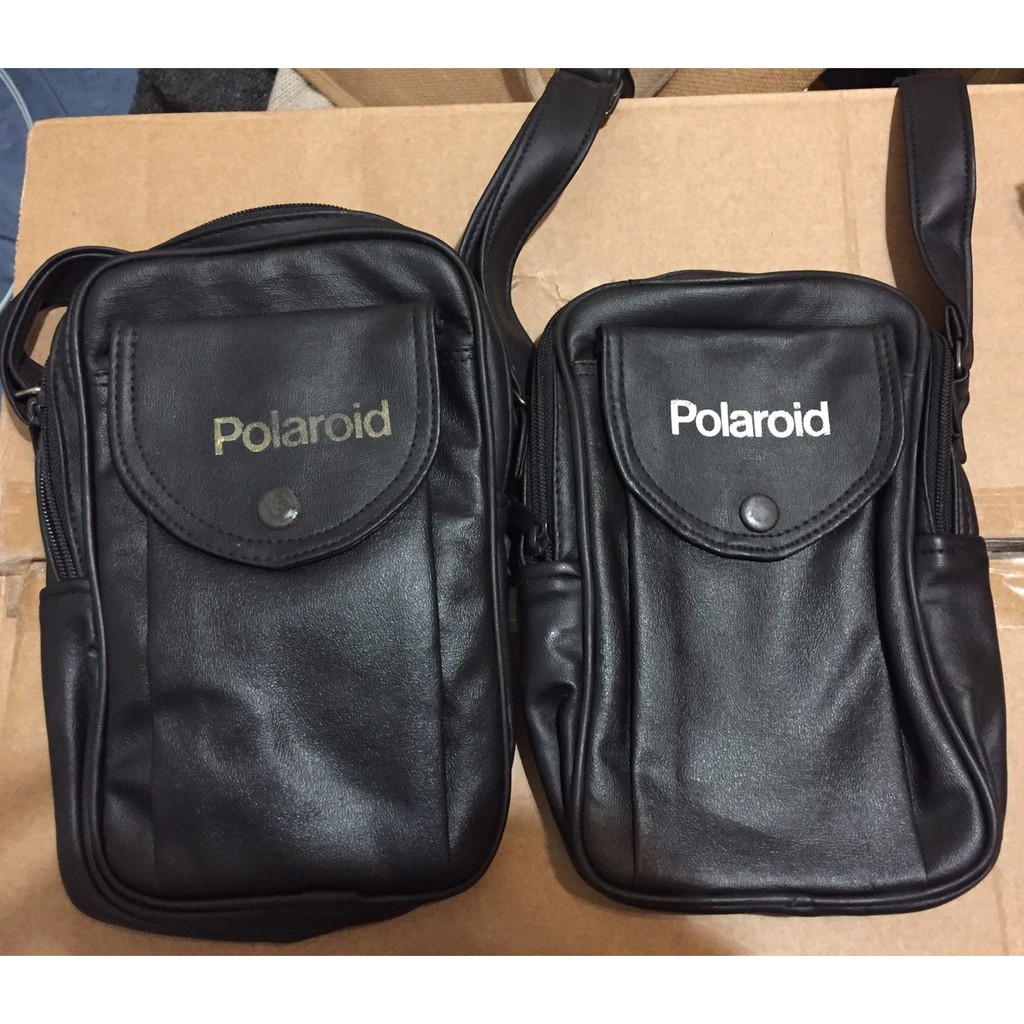 [老相機周邊]Polaroid 側背包、肩包、SX70相機包 庫存老品/字樣兩色