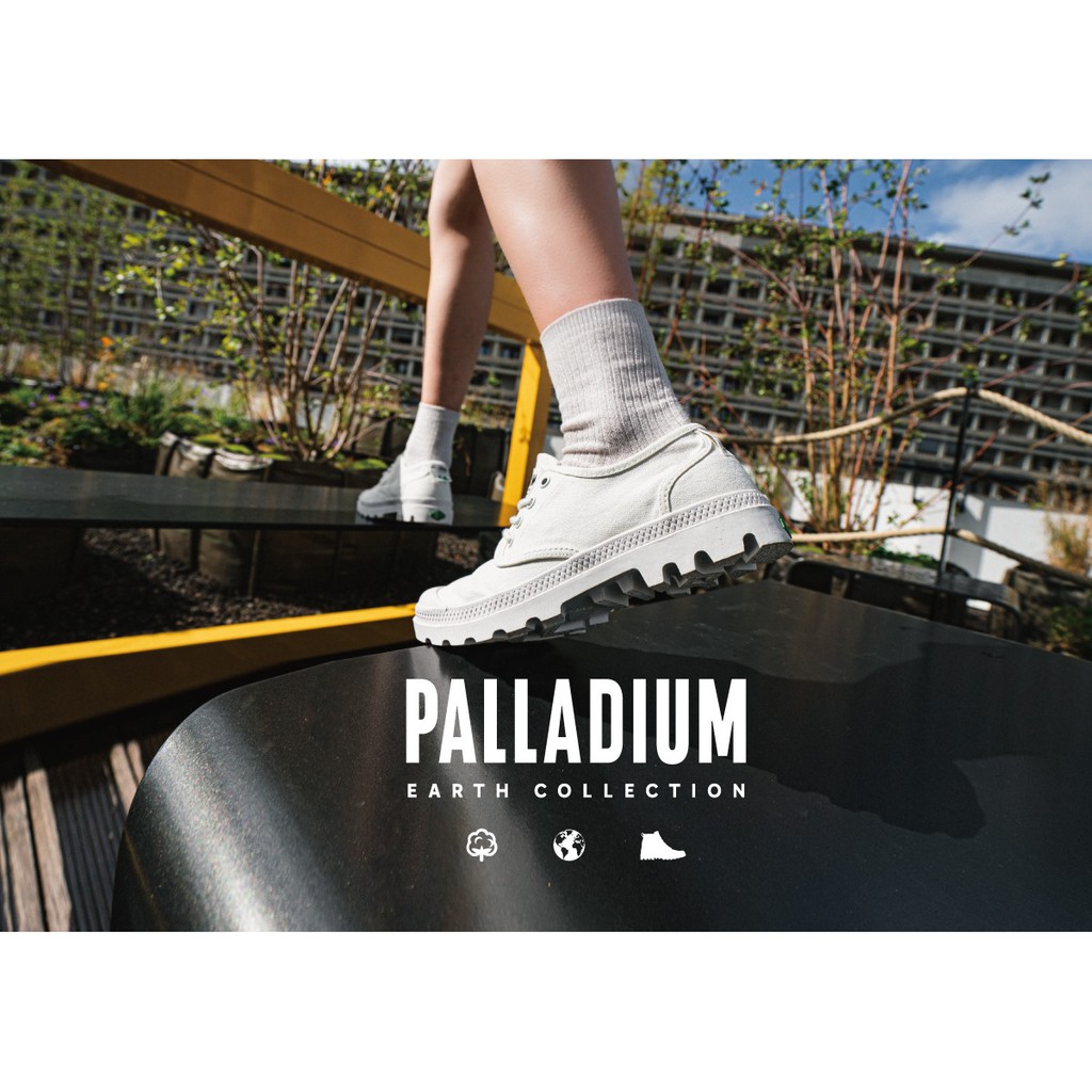 Eason Sh 免運費 Palladium 休閒帆布鞋pampa Ox Organic 地球系列 116 蝦皮購物