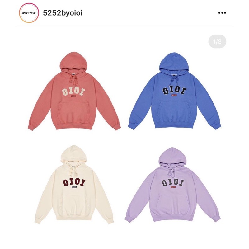 韓國代購oioi 5252byoioi 帽t 連帽上衣米白 已保留 蝦皮購物