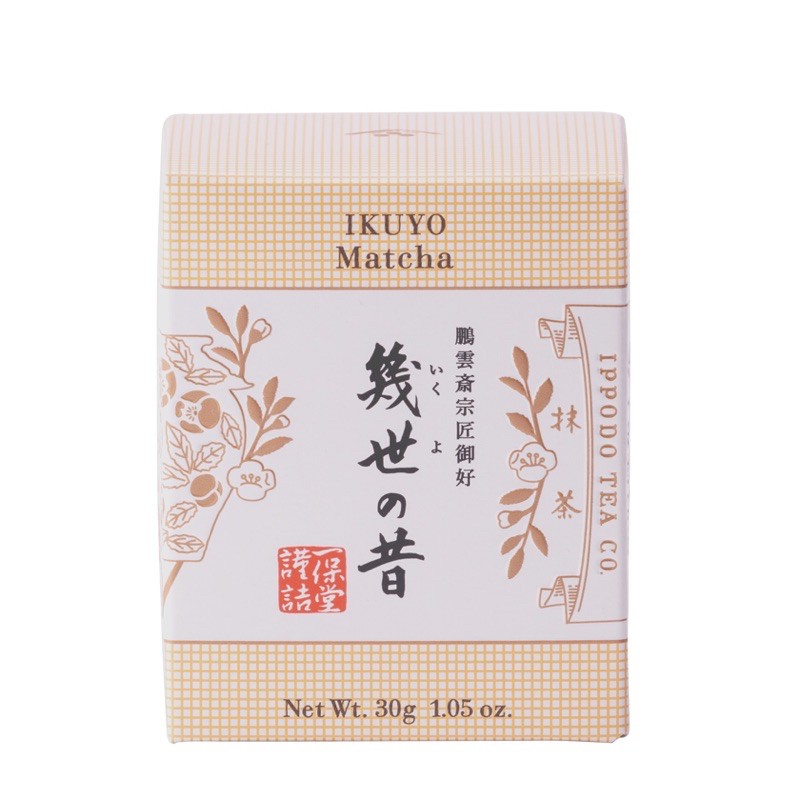 B&amp;N(預購）日本進口 一保堂茶舖/特級/京都/宇治/京老舖/幾世の昔 抹茶粉 30g箱