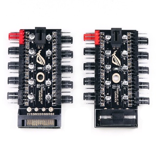 PWM 4PIN 風扇集線器 風扇控制器 大4D SATA 礦機 散熱