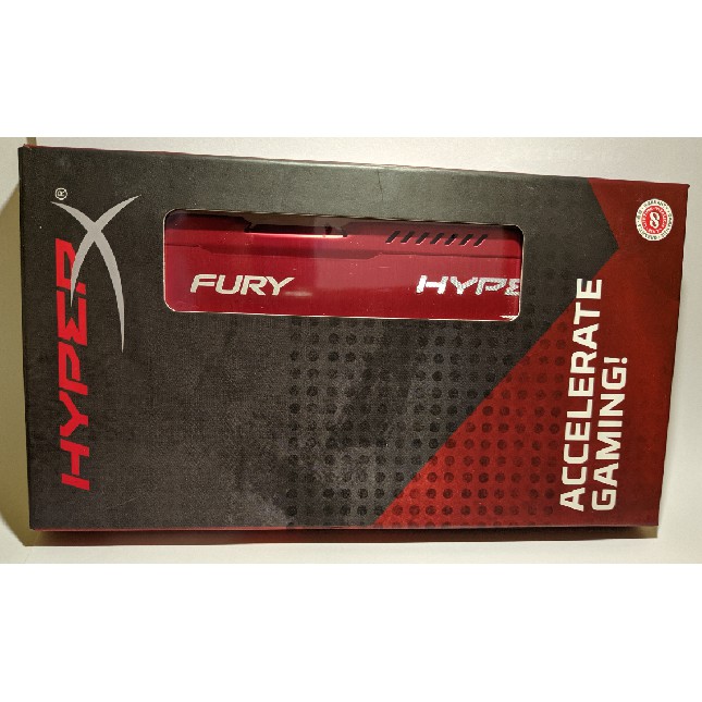 HyperX FURY 炫目紅 DDR3-1866 16GB(8GB*2) 桌上型超頻記憶體