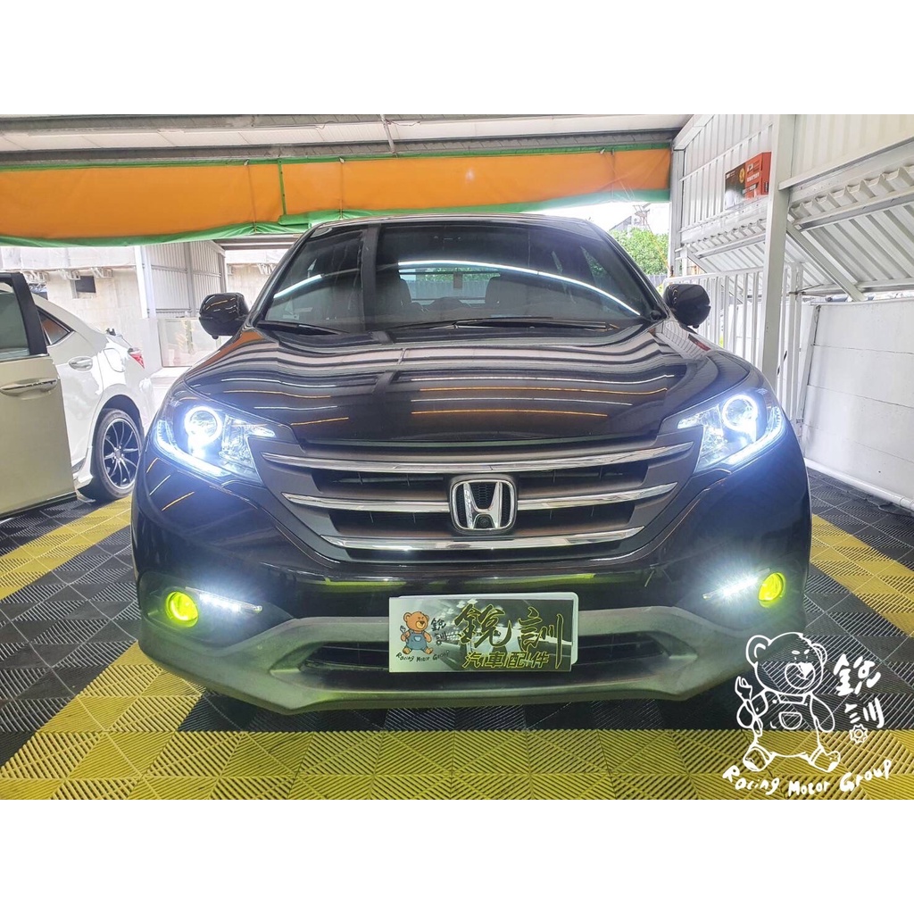 銳訓汽車配件精品 Honda 4代 CR-V 安裝 GTR LED魚眼霧燈-檸檬光