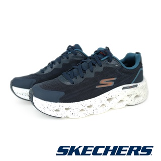 【SKECHERS】男 慢跑系列 GO RUN SWIRL TECH - 220546 - 深藍 NVY