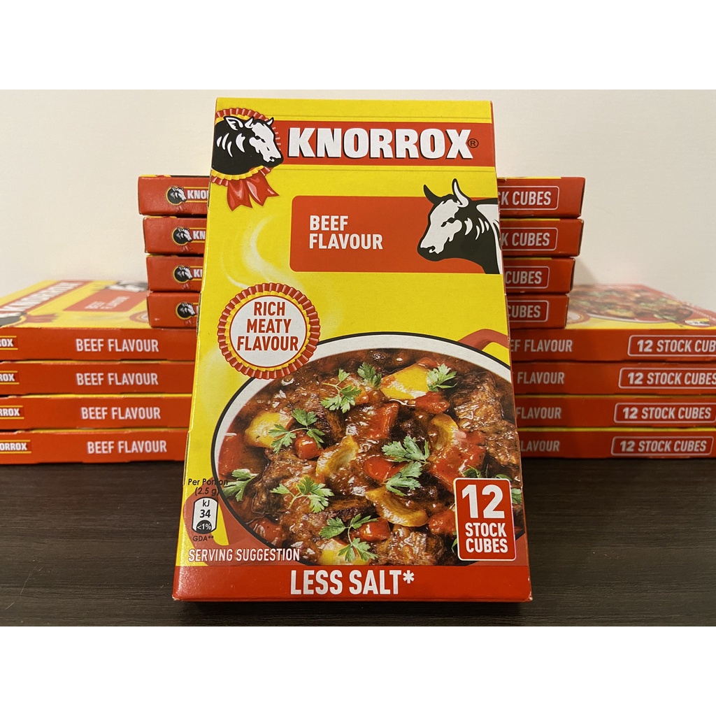 [12塊/盒]南非 牛肉湯塊 牛腩飯的好幫手 Knorrox Beef Flavour