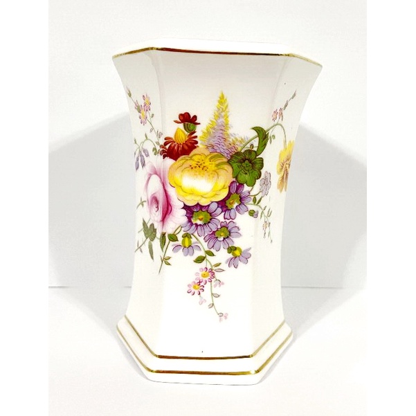 ★VINTAGE★ ROYAL CROWN DERBY造型骨瓷置物器/花瓶(英國製)