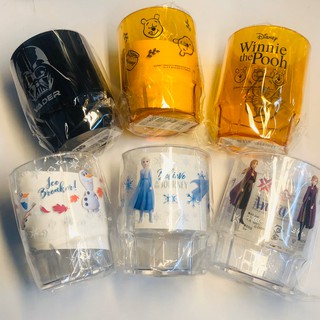 日本製 disney 塑膠杯 水杯 漱口杯 喝水杯 冰雪奇緣 冰雪奇緣2 維尼 小熊維尼 星際大戰 黑武士 美耐皿杯