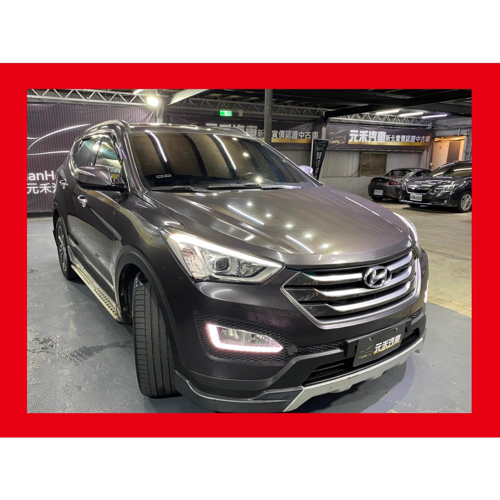 (165)2016年式 Hyundai Santa Fe 2.2貴族款 柴油 金屬灰