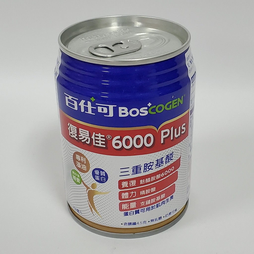 百仕可 復易佳6000 Plus 營養素 250ml (紅罐)