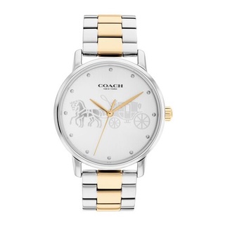COACH 時尚女士腕錶 36mm 女錶 手錶 腕錶 14503738 雙色鋼錶帶(現貨)