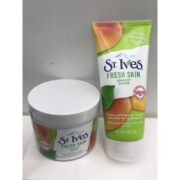 St Ives 杏桃磨砂膏思維思去角質霜新包裝思維思 去角質 蝦皮購物