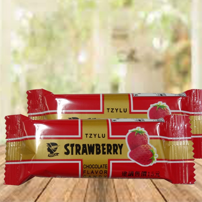 新春購物節 新包裝 滋露 草莓巧克力 21g 12條（盒）