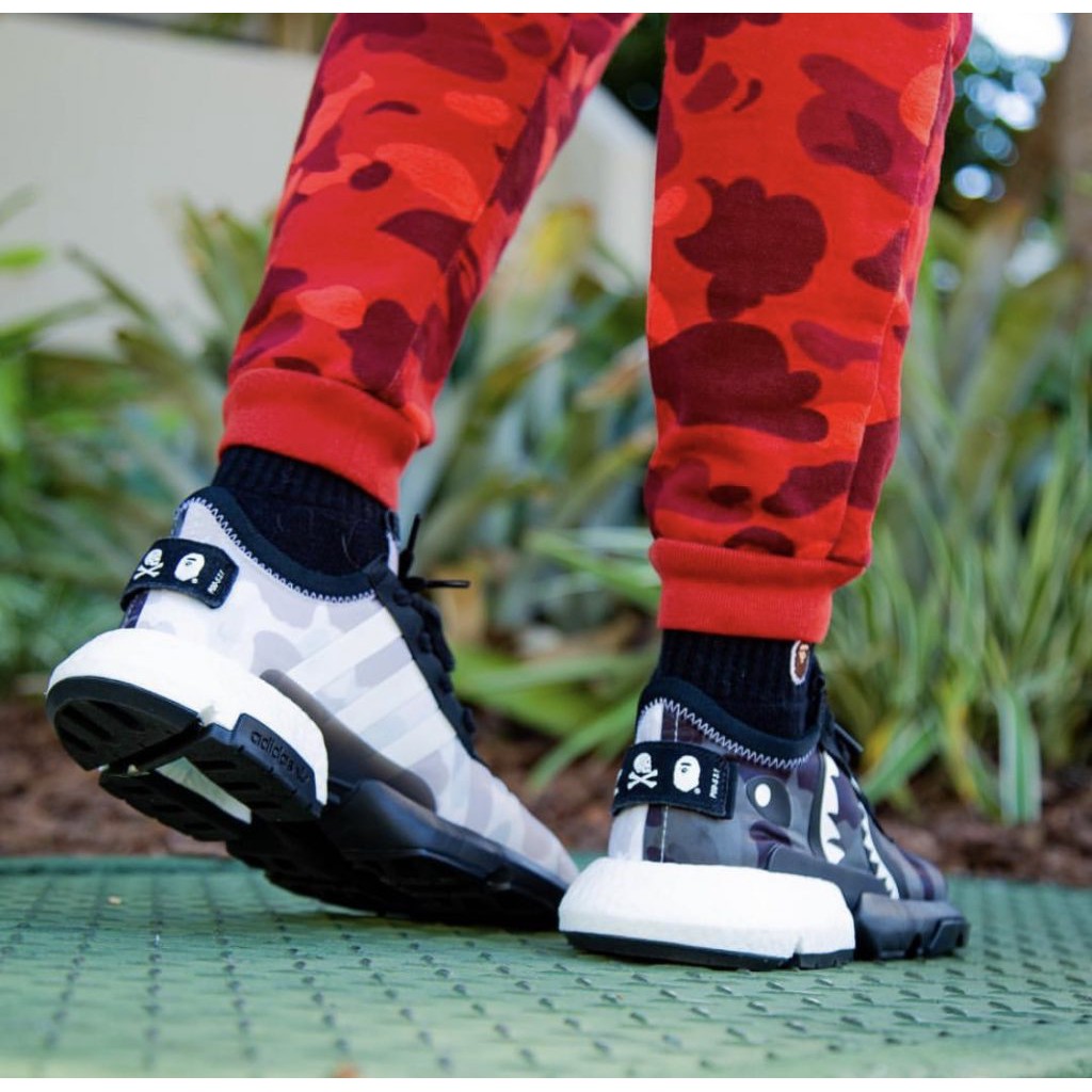 BAPE X NEIGHBORHOOD X ADIDAS ORIGINALS P.O.D.-S3.1 三方聯名 男鞋