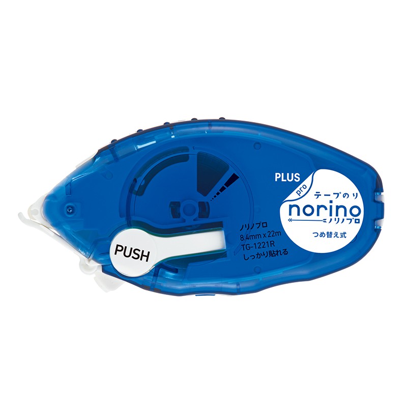 PLUS PRO 豆豆貼.捲軸雙面膠帶(標準型)TG-1221 /可替換帶式TG-1221R