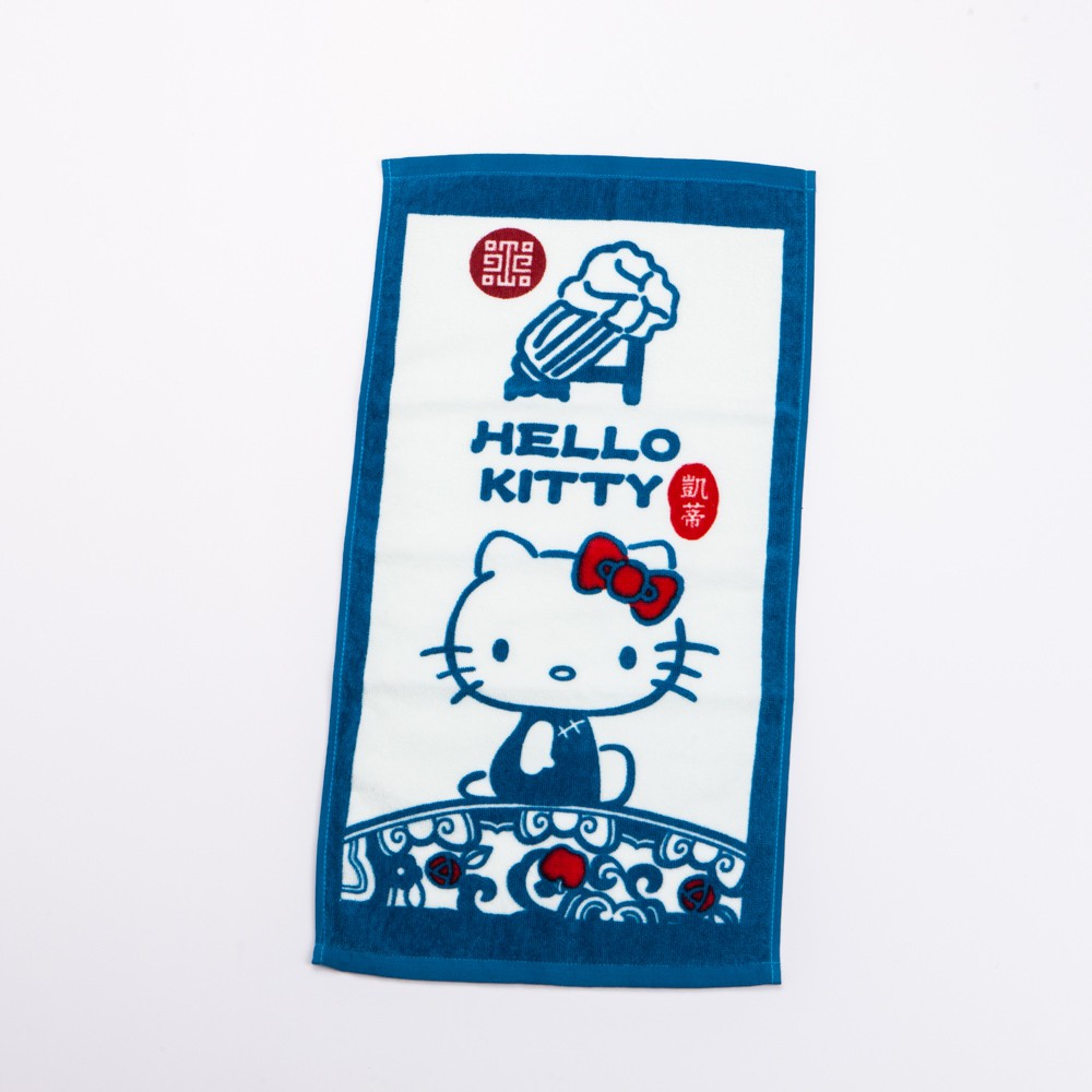 【生活工場】【-生活工場】故宮 x Hello Kitty童巾