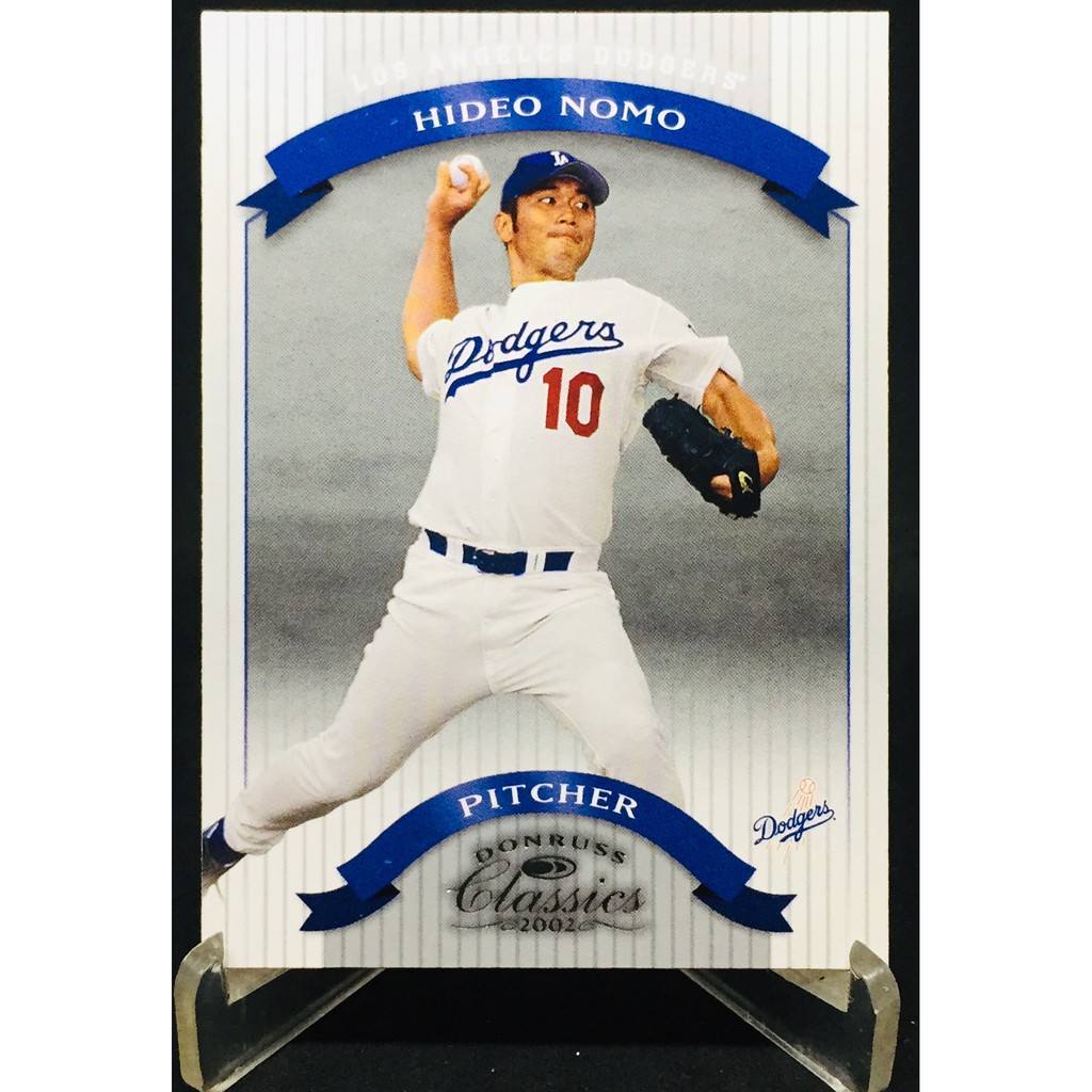 野茂英雄 HIDEO NOMO 棒球卡 2002 DONRUSS CLASSICS #46 道奇隊 K博士 龍捲風