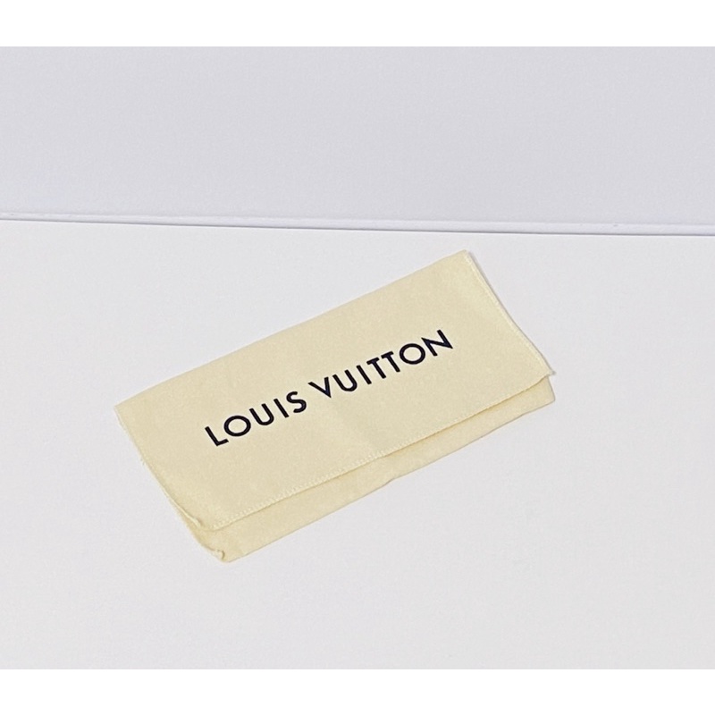 LV 路易威登 專櫃防塵袋 100%純棉 長夾尺寸 12*23公分