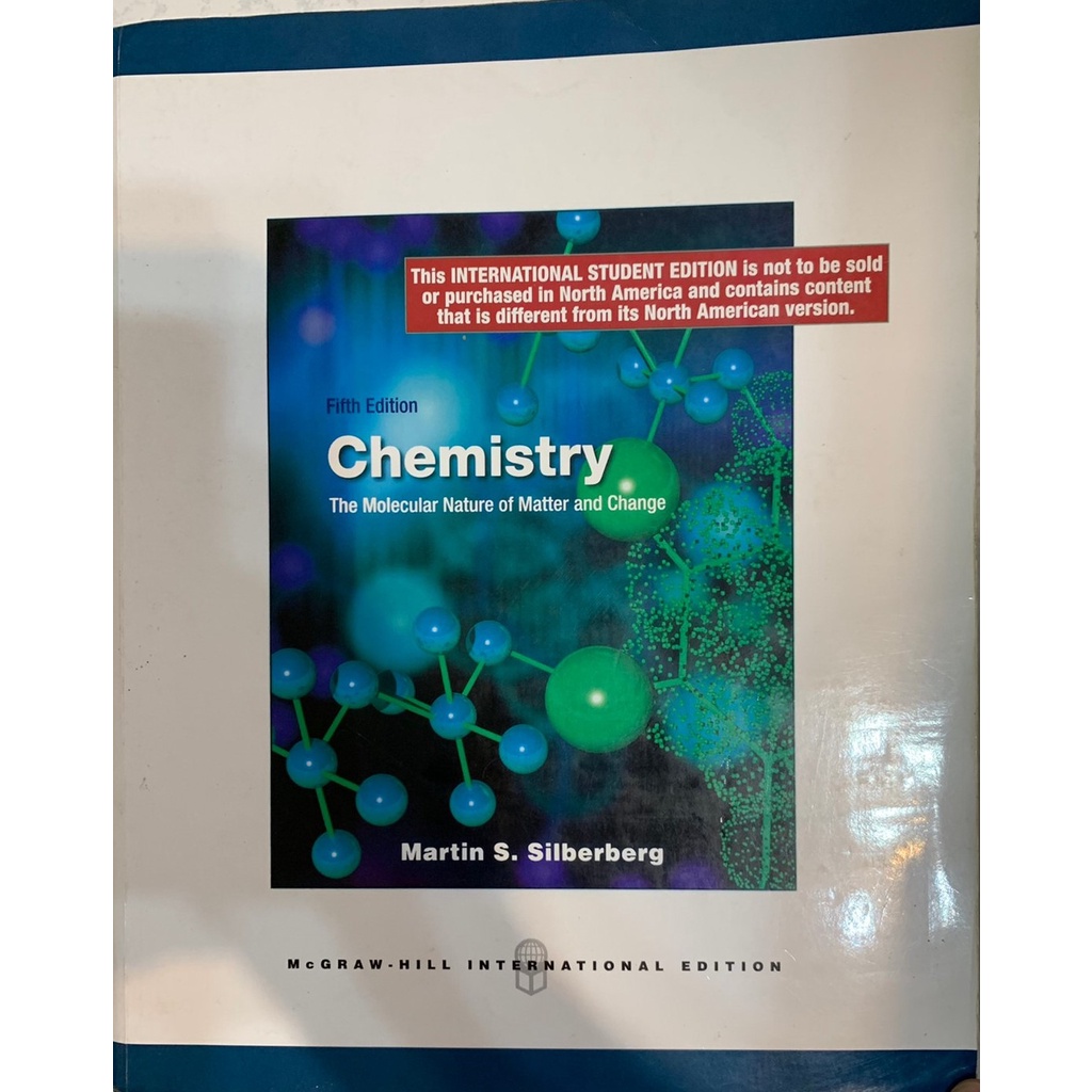 Chemistry 原文書 普化 普通化學 5/e 二手書  作者Silberberg